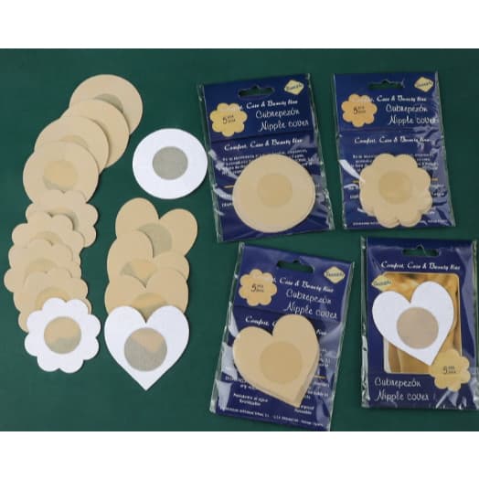 Almofadas para seios invisíveis e sem costura / Almofadas ultrafinas para aréola