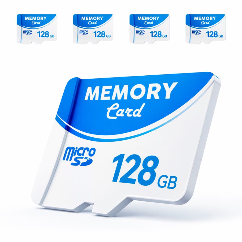 Cartão de Memória Micro SD 128GB – Alta Velocidade, Mais Espaço para Suas Fotos e Vídeos!