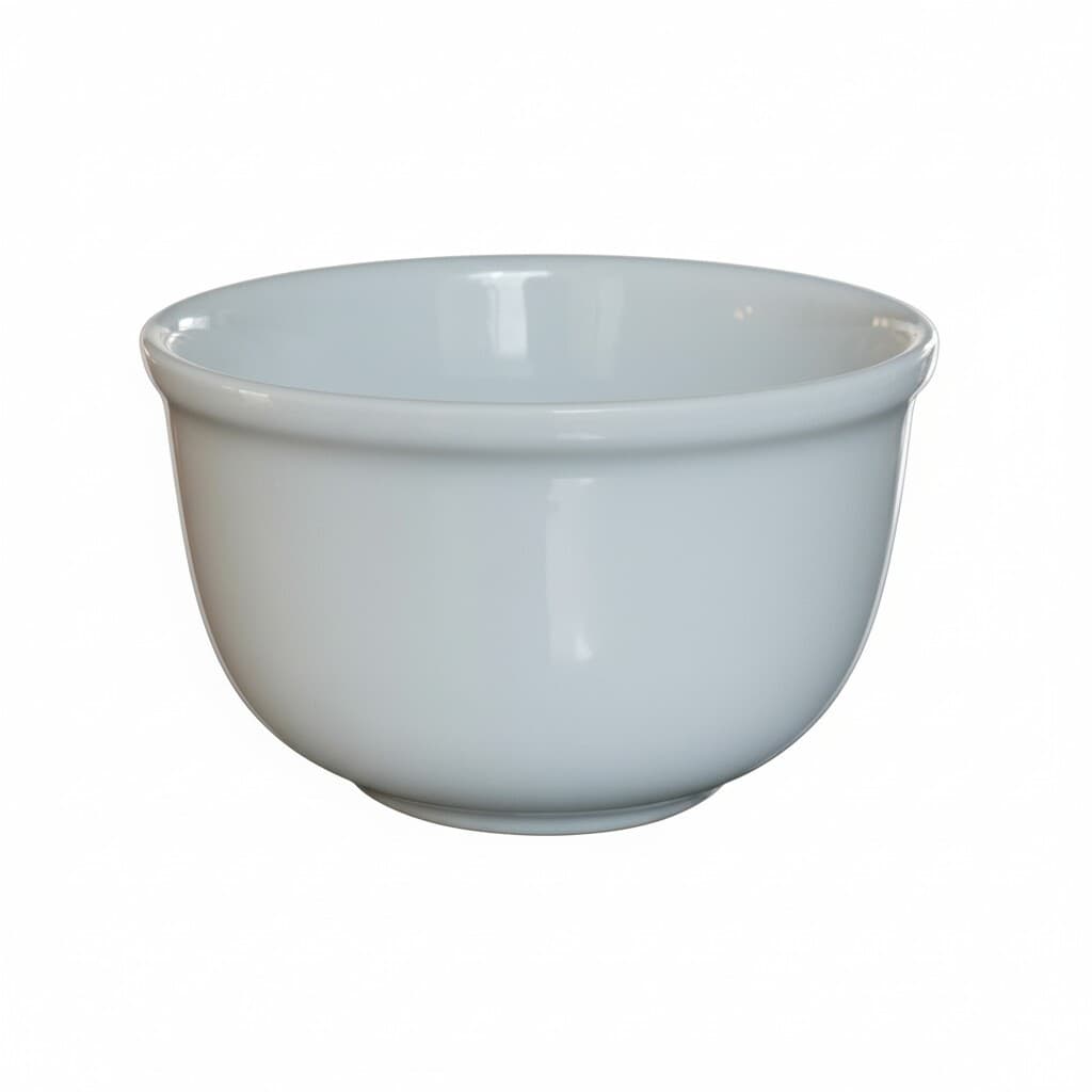 Kit higiene Bebê - Molhadeira Maior 200ml - Porcelana - Sem Tampa "Reposição"VAI AO FORNO E MICRO ONDAS