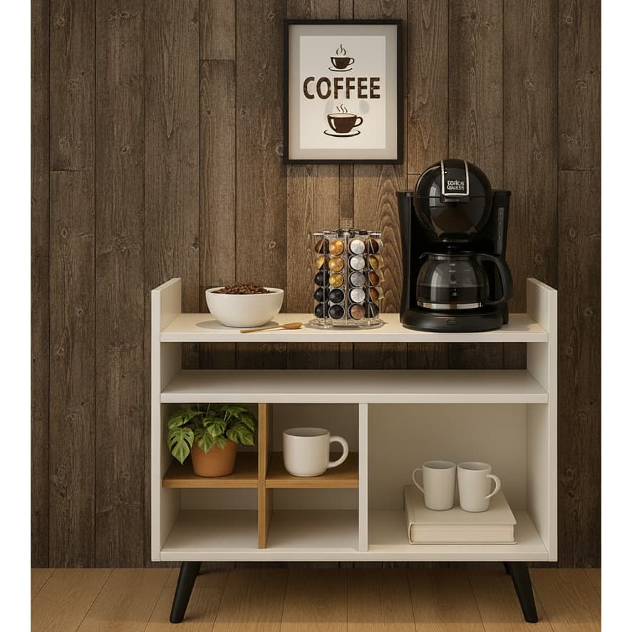 Aparador Buffet Adega Bar Retro Cantinho do café - Zeus