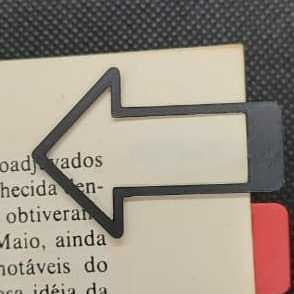 Kit Marca Pagina em formato de Seta