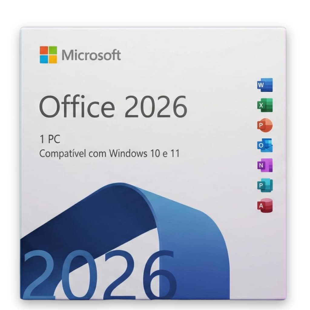 Microsoft Office 2026 Profissional Entrega Física Nota Fiscal