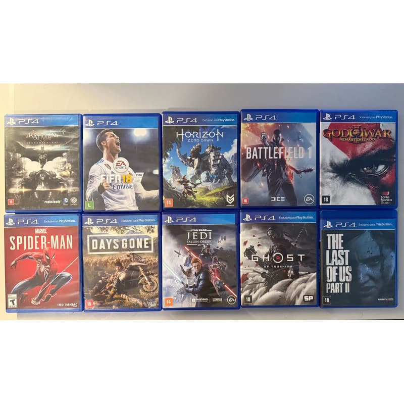 JOGOS DE PLAYSTATION 4 MÍDIA FÍSICA ORIGINAL