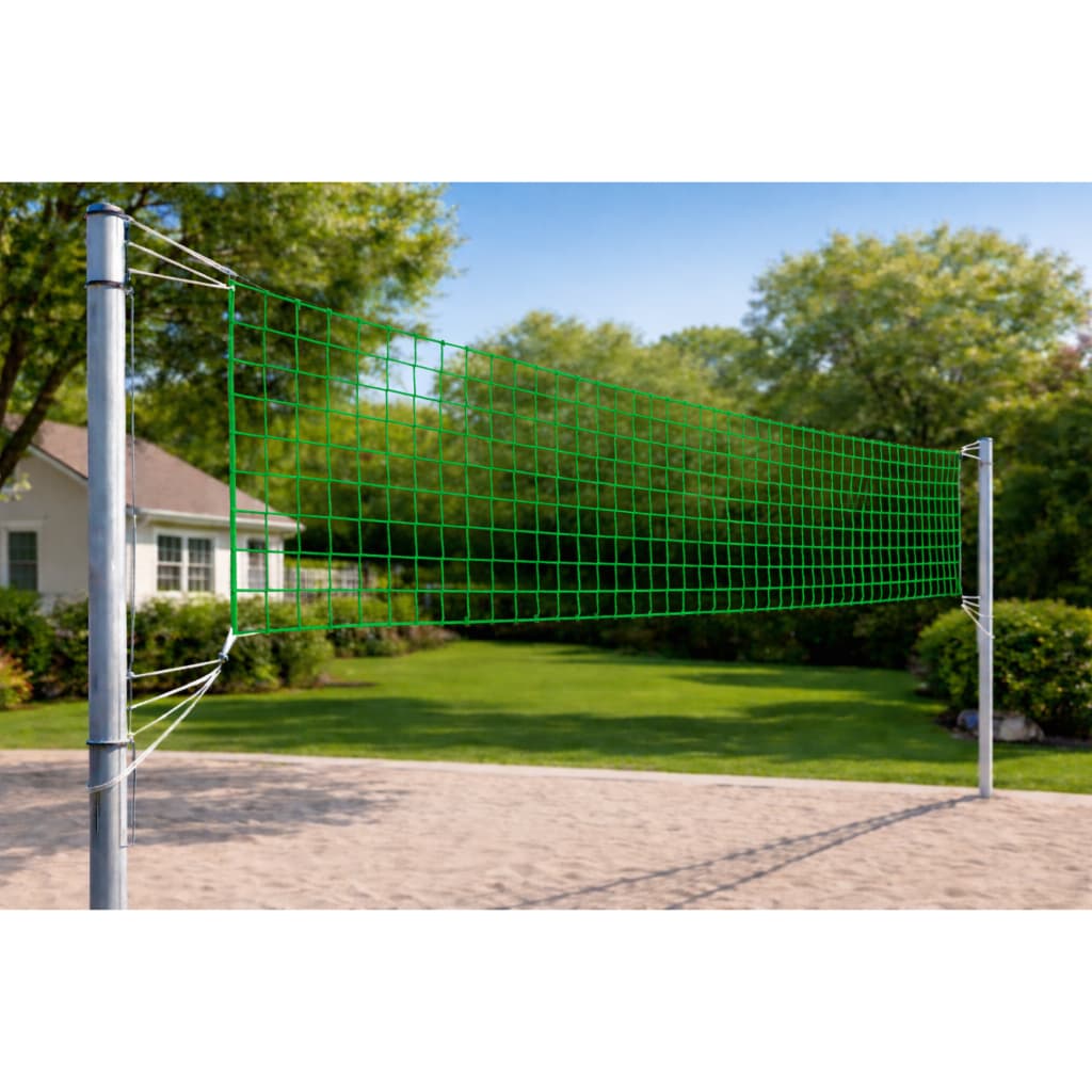 REDE DE VÔLEI DE PRAIA QUADRA 5 METROS FIO DE SEDA POLIPROPILENO 2MM COM CORDA EXTRA