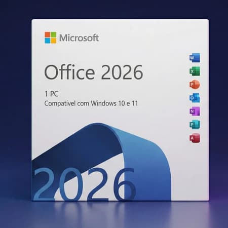 Microsoft Office 2026 Profissional |Cartao Ativaçao Permanente | Entrega Física | Nota Fiscal