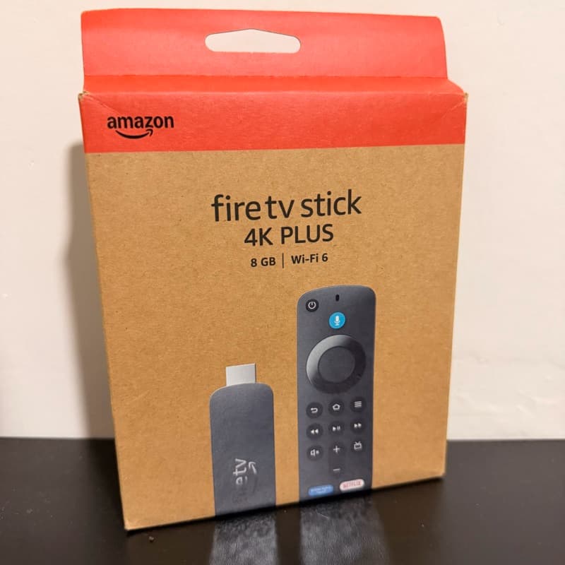 Amazon Fire TV Stick 4K Plus com Alexa / 8GB / Wi-Fi 6 - Preto