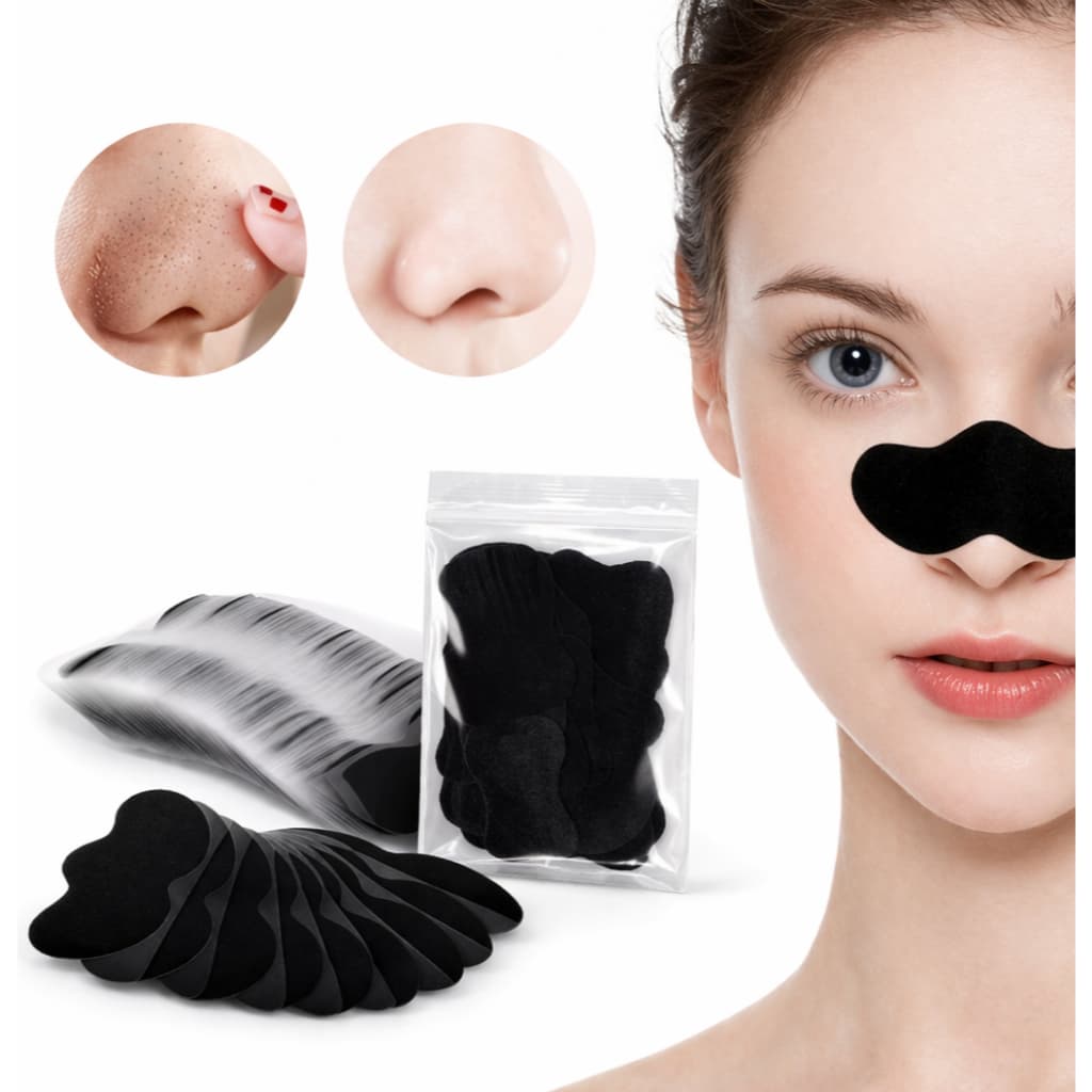 Máscara Adesivo Removedor de Cravos a Base de Carvão de Bambu Limpeza Profunda dos Poros ORIGINAL