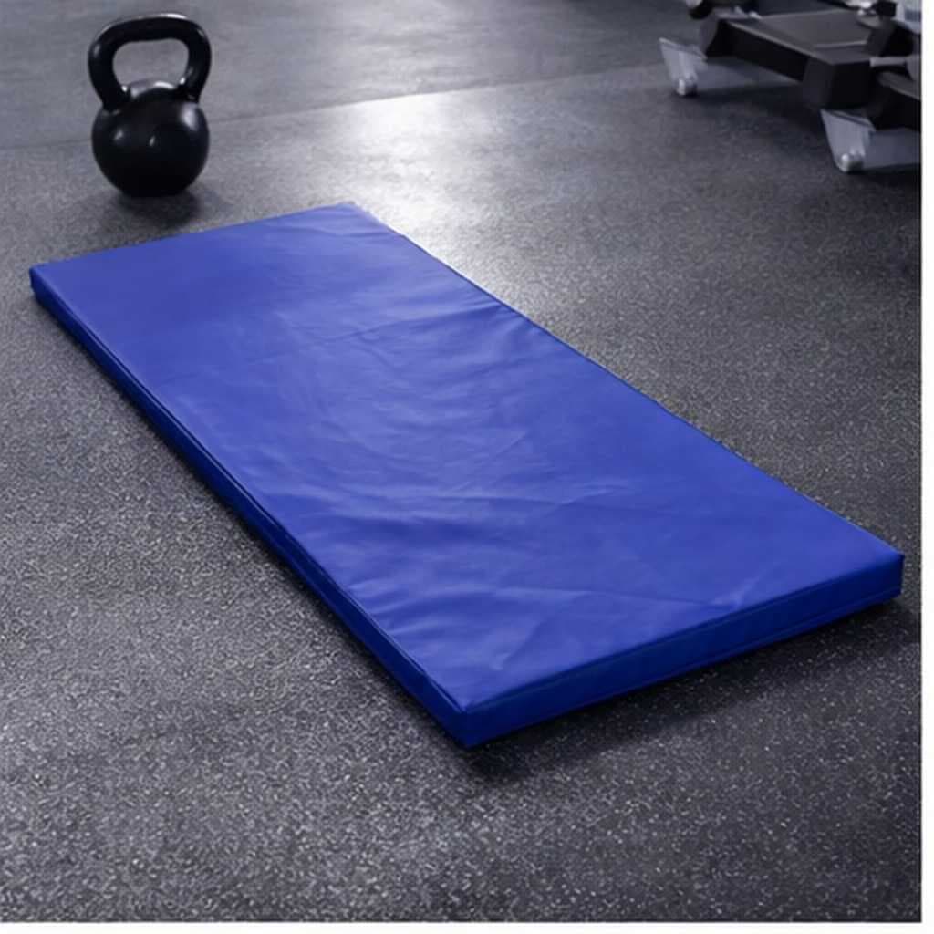 Colchonete Exercícios Academia Fitness Dobrável 90x40x3cm Para Yoga Pilates Abdominais Confortável Resistente