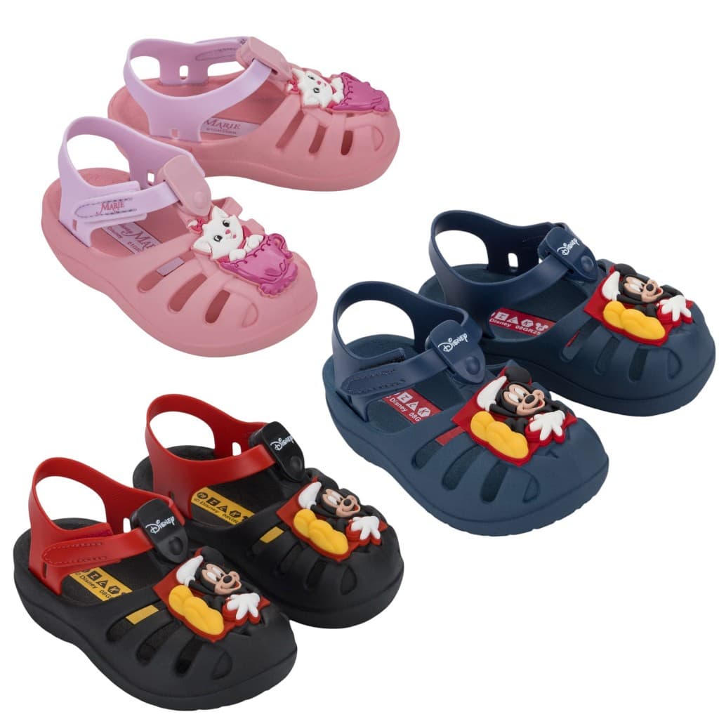 Sandália de Baby Disney Magic Grendene Kids 22303 Conforto Slip On Infantil Promoção Original com NF