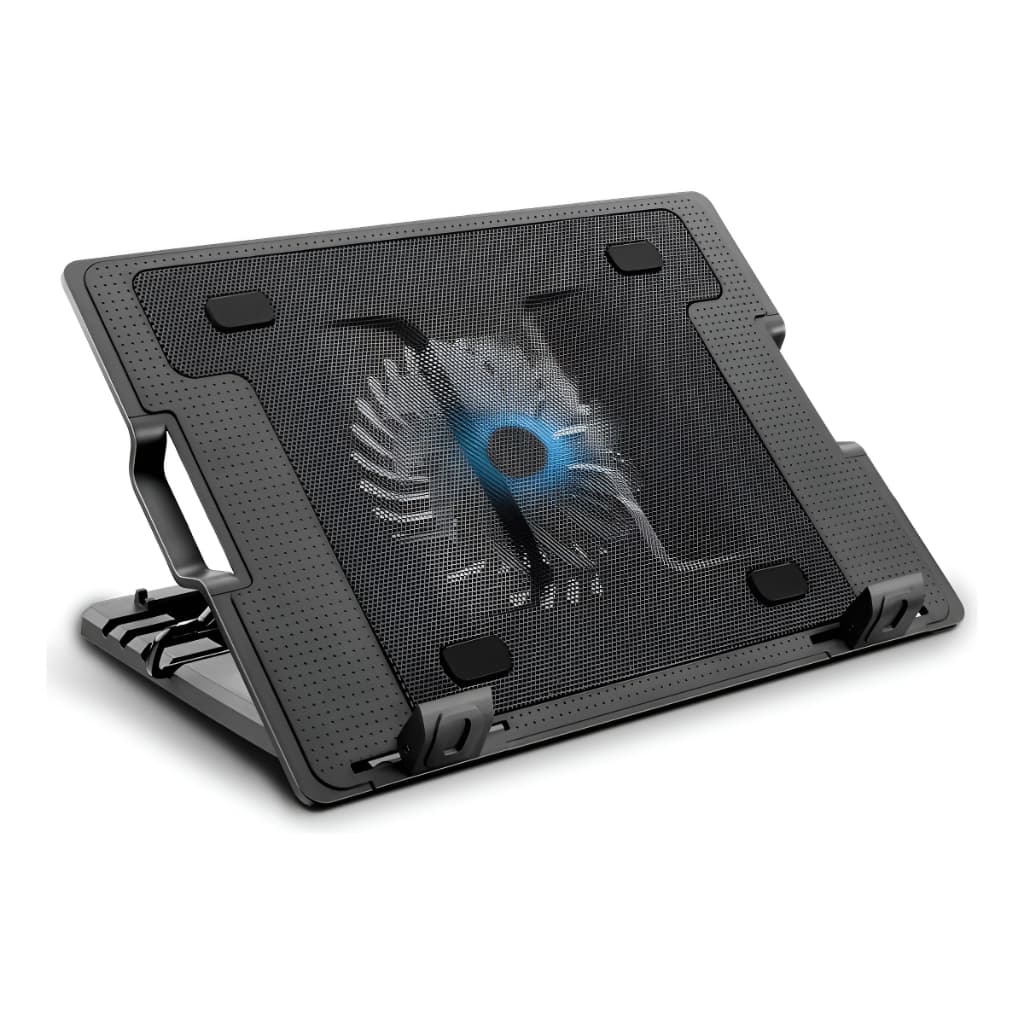 Suporte Notebook Cooler Led Base Com Ventilação Preto Multi - AC166