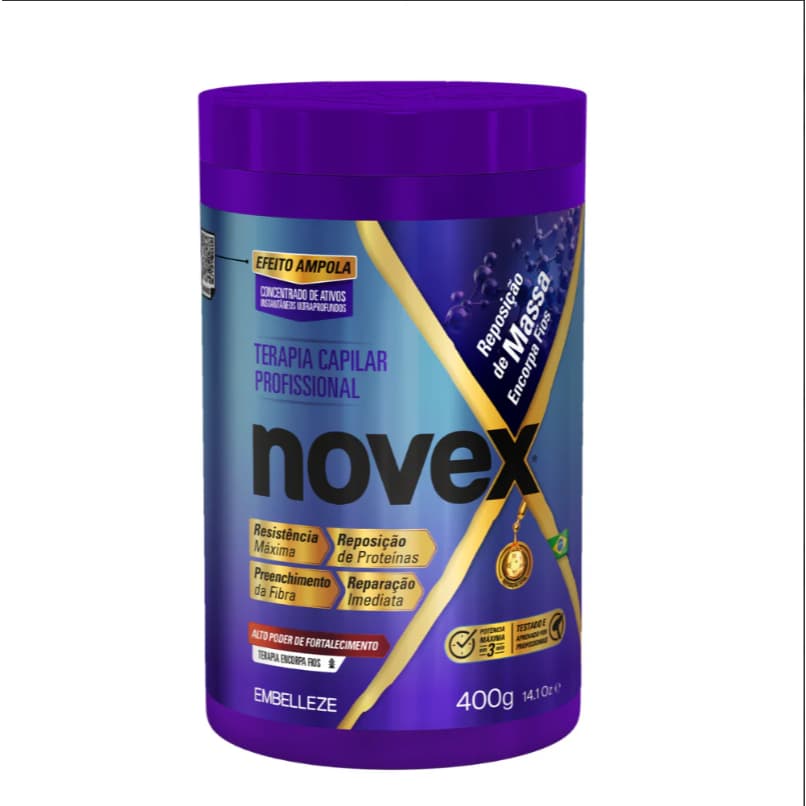 Creme de Tratamento Novex Reposição de Massa - 400g