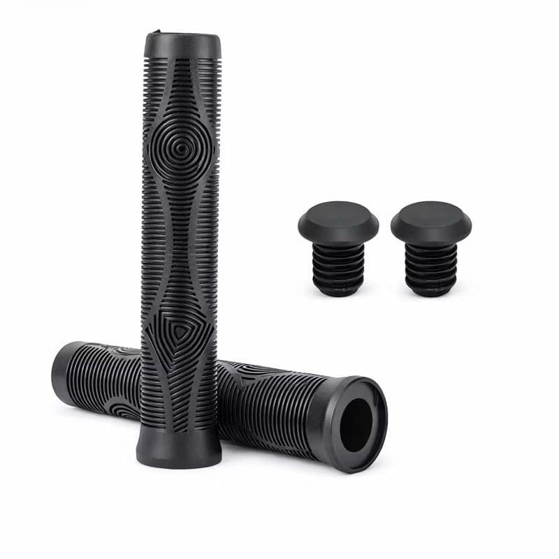 Manopla Preta Silicone GTA Modelo Gios 165mm Macia Resistente Bicicleta Bike MTB Grau DH Freeride