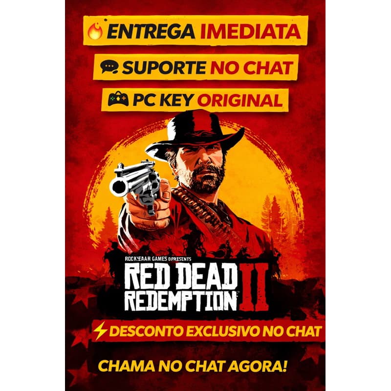 Red Dead Redemption 2 PC (Key) Rockstar 🔥 ENTREGA IMEDIATA