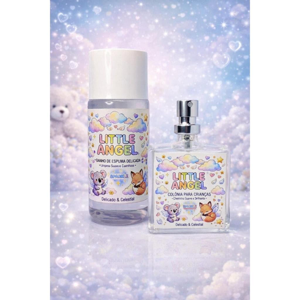 Kit Colônia+Sabonete Baby Glow Líquido Infantil