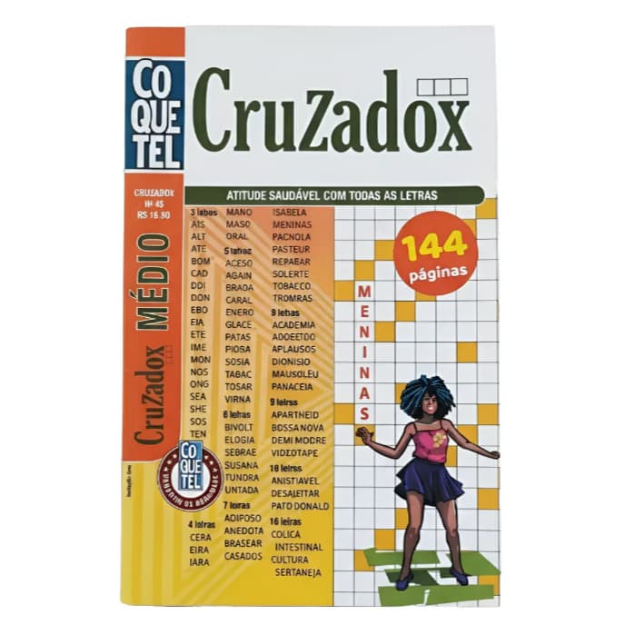 Livro Coquetel Cruzadox - Nível Médio N° 45