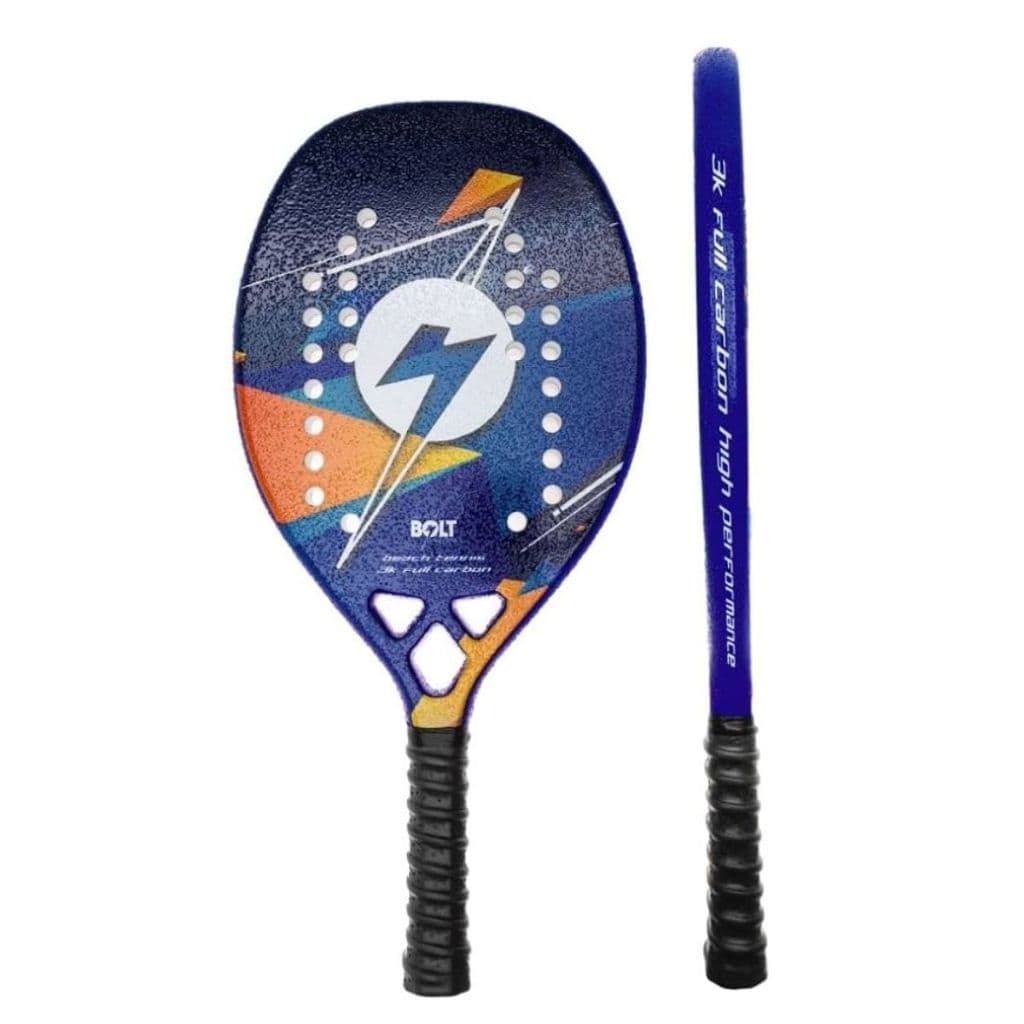 Raquete Profissional de Beach Tennis Lightning Bolt  3k Full Carbon