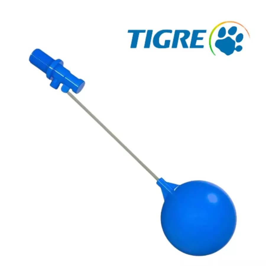 Torneira Bóia 1/2 Com Haste De Metal Para Caixa D'Água - Tigre