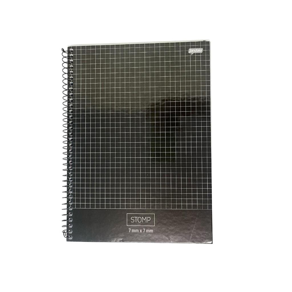 CADERNO ESPIRAL UNIV 1X1 QUADRICULADO 7X7MM 96 FOLHAS