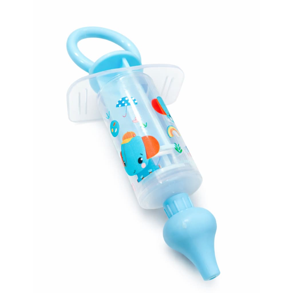 Seringa de Lavagem Nasal para Bebê com Bico de Silicone + Estojo Protetor – Infantil Recém-Nascidos