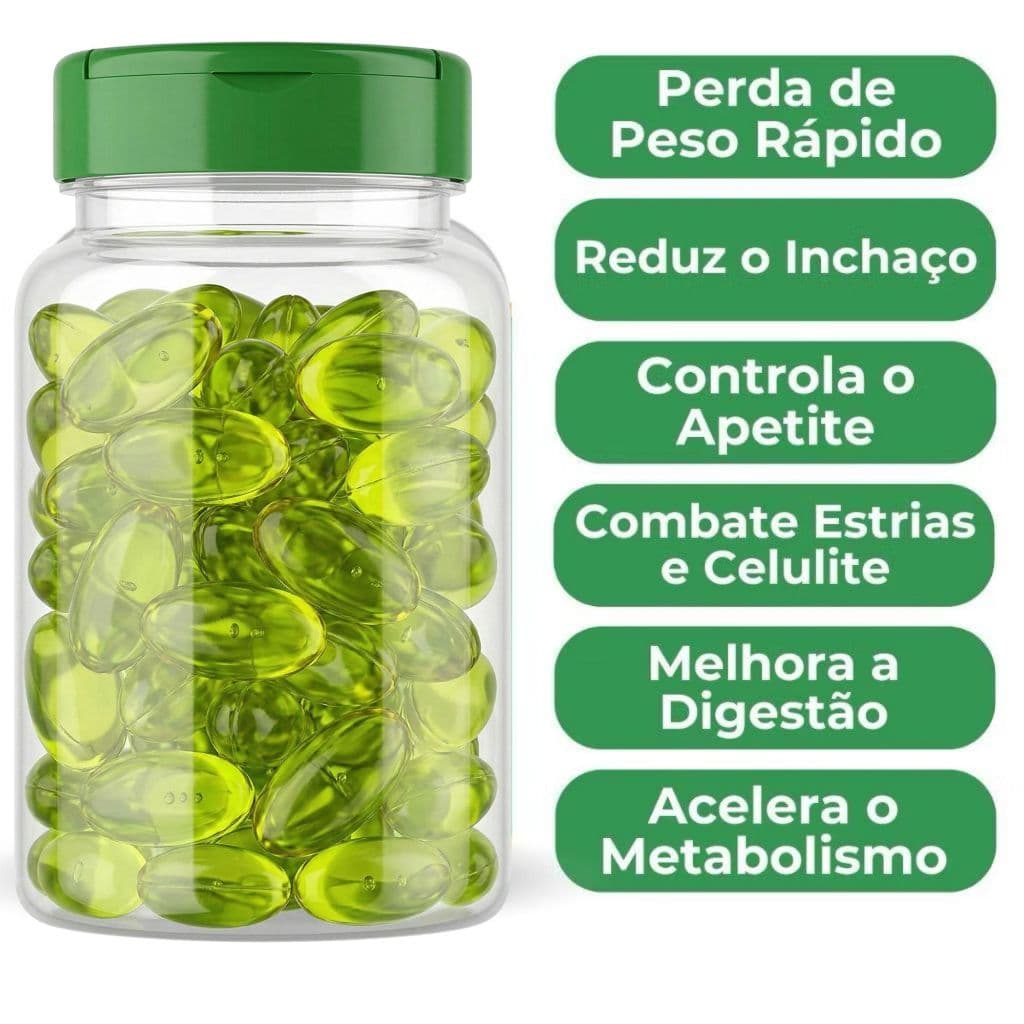 Psyllium Ch. Verde composto | 60 Softgels | Natural