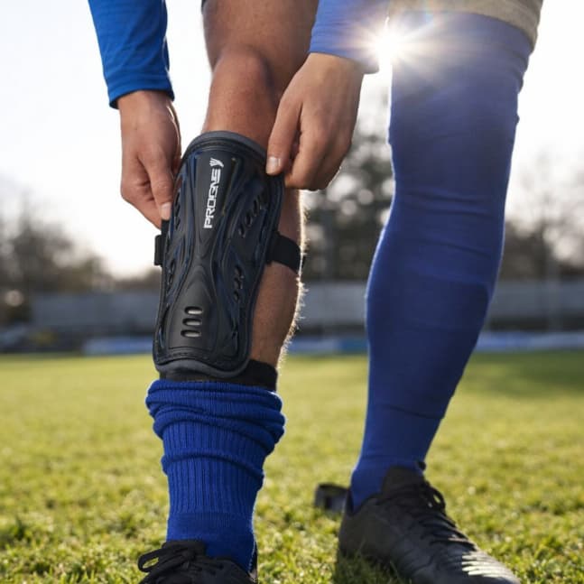 Caneleira Infantil com Tornozeleira – Progne Sports, Proteção Profissional e Alta Performance