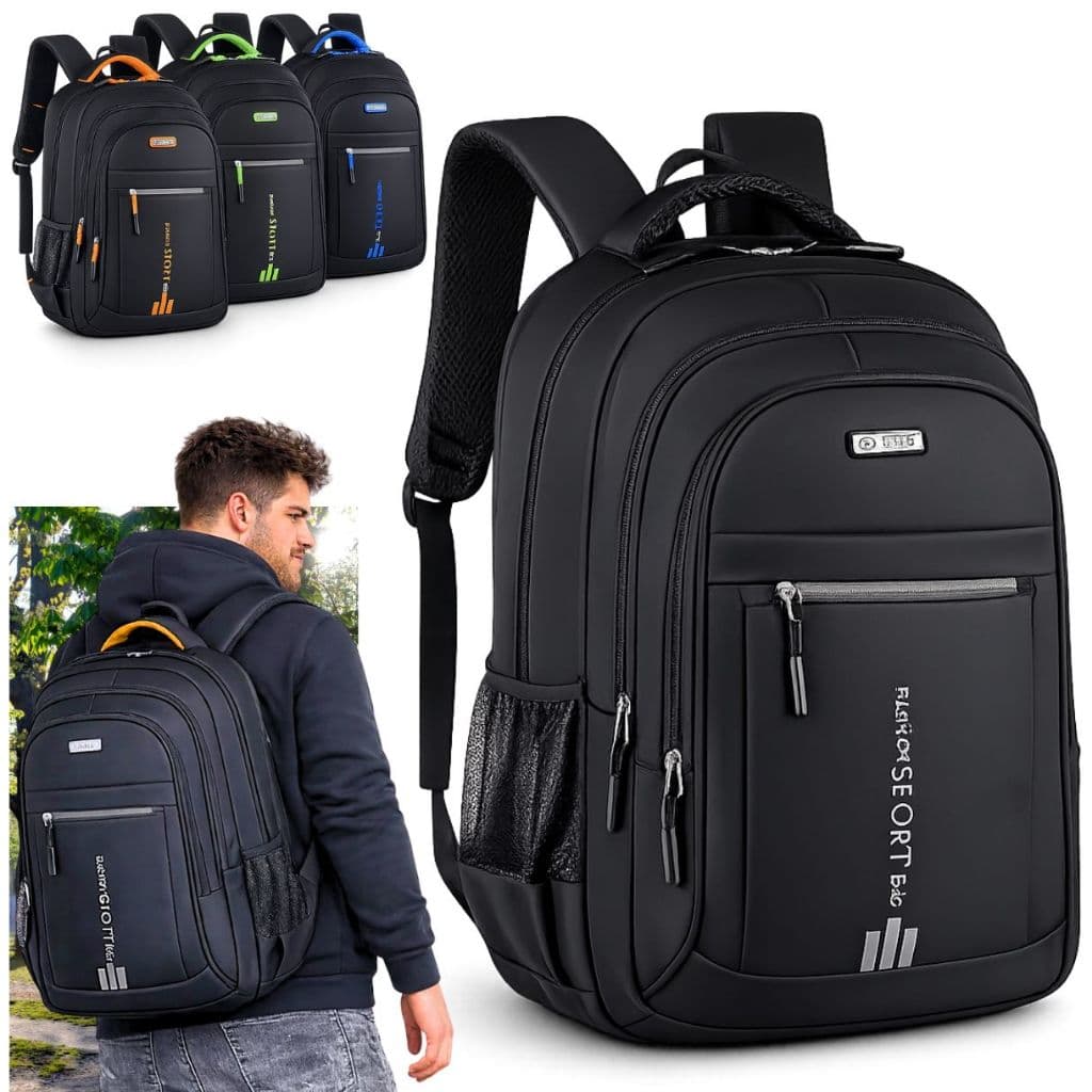 Mochila Executiva Notebook Escolar Viagem Unissex Super Resistente - Envio Imediato