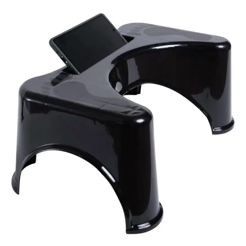 Apoio de Pés para Vaso Sanitário Banquinho Ergonômico Banheiro Postura Natural