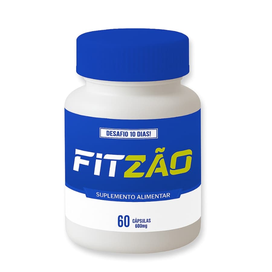 Secador Azul Fitzao desafio para Secar Forte 60 Cápsulas