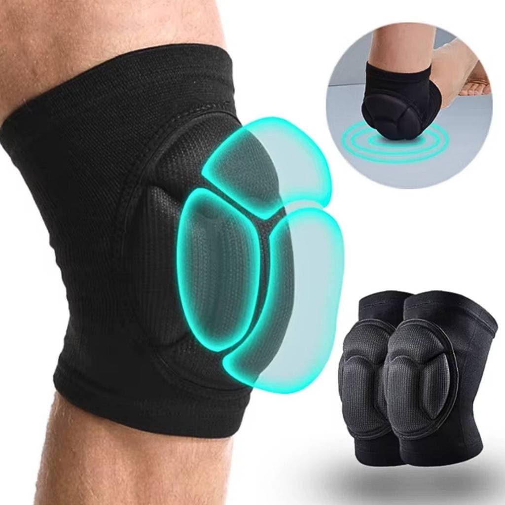 Par Joelheira Vôlei Futsal Dança Handebol Original Adulto E infantil Feminina E Masculino