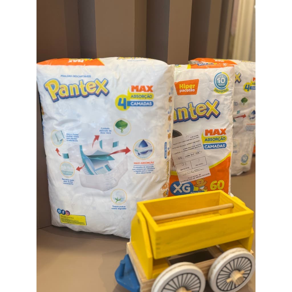 Fralda Infantil Econômica Bebê Pacote Sortido Grandes Marcas