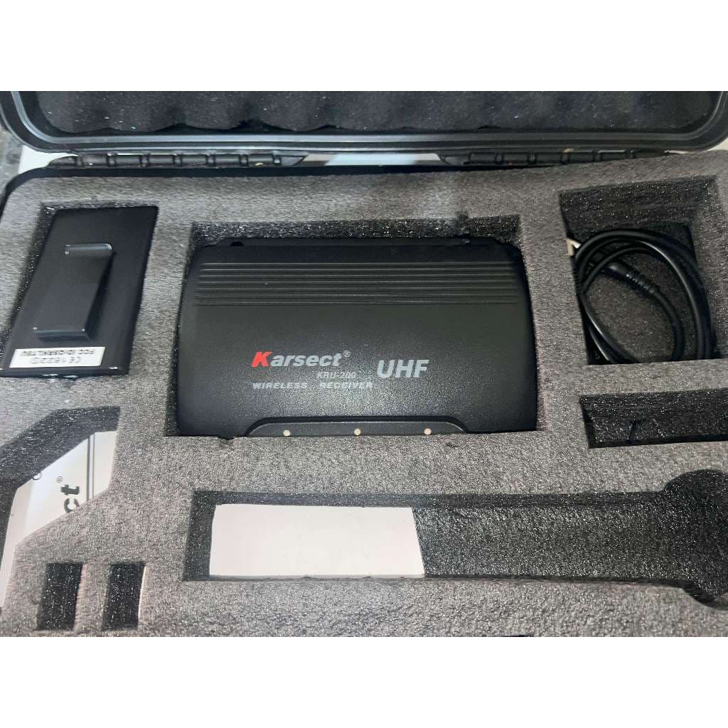 Receptor Transmissor Karsect UHF KRU-200