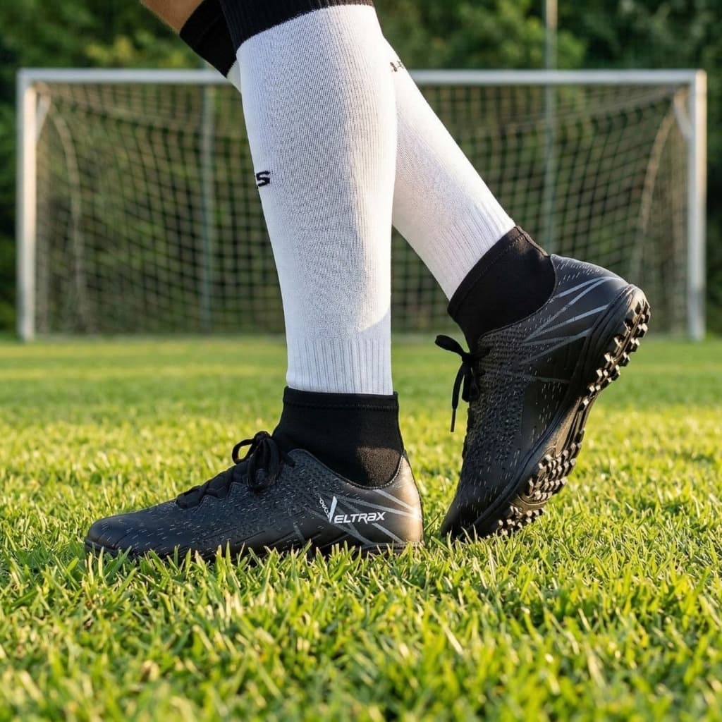 Chuteira Society Futebol Grama Sintética Super Leve Confortável Mega Oferta