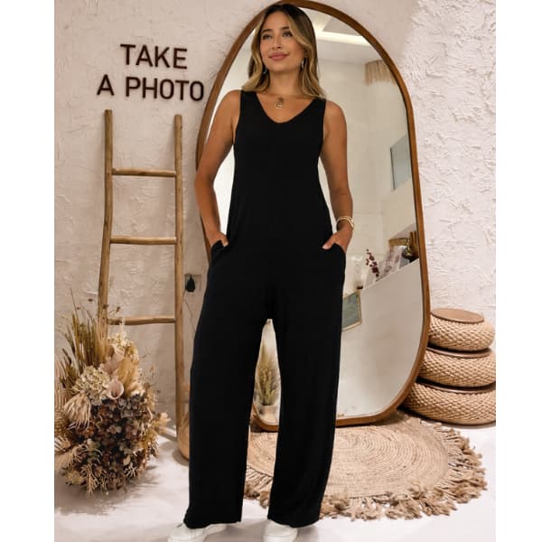 Macacão feminino Moda Evangelica longo de alça malha viscolycra leve e confortável