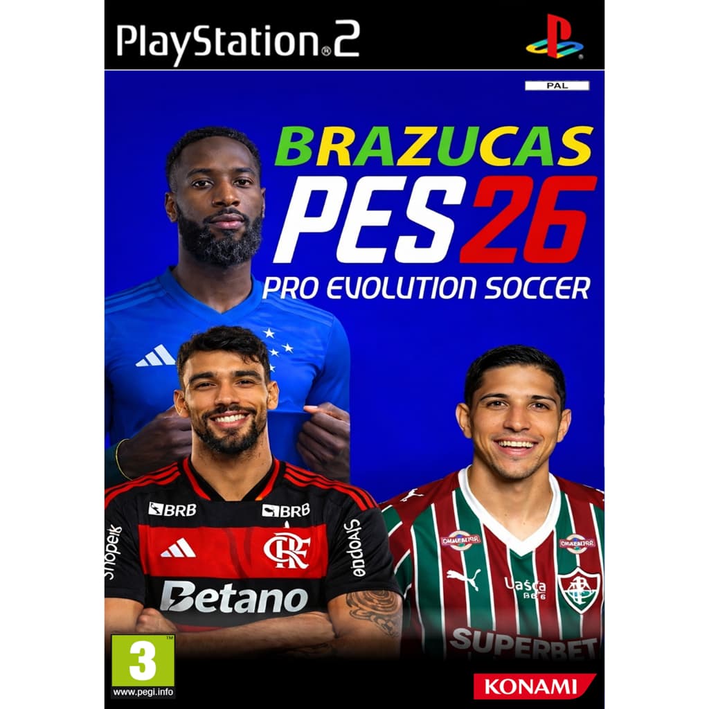 pes 2026 brazucas cleber machado patch