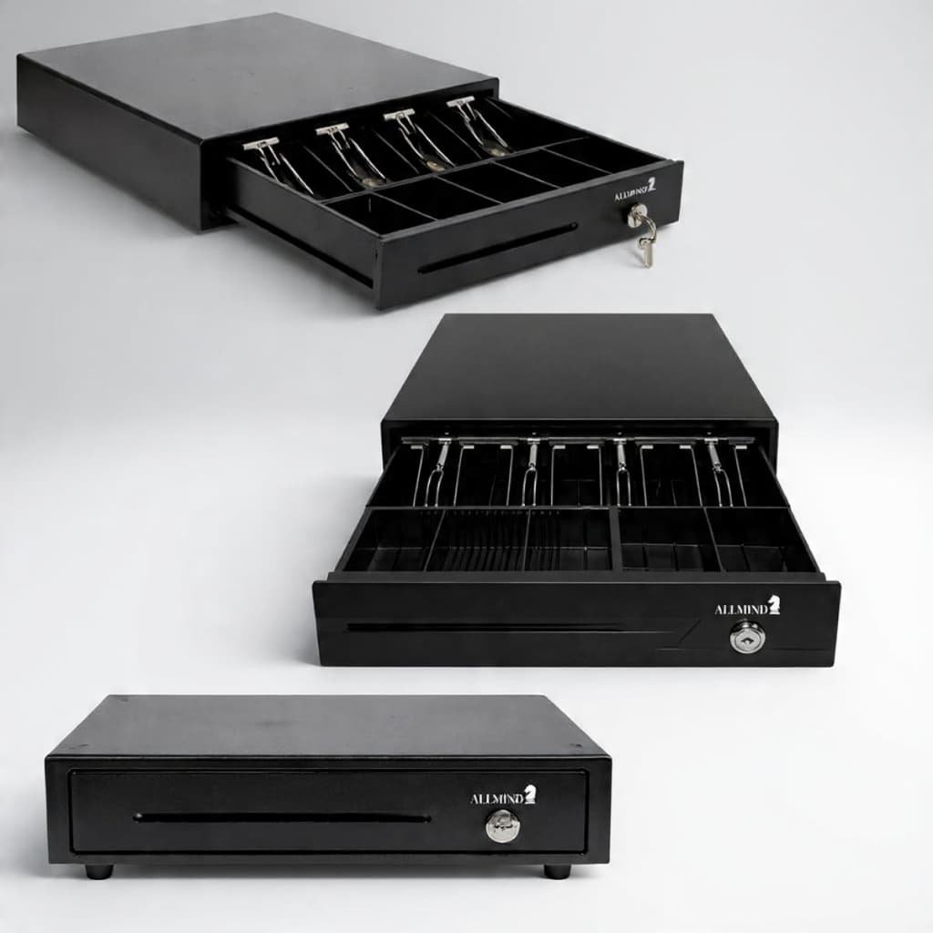 Caixa Registradora Gaveta Caixa De Dinheiro Para Comercio Com Detector de Nota