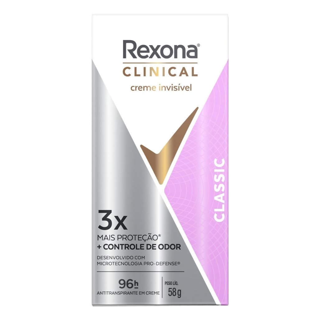 Desodorante Rexona Clinical Classic Feminino 58g
