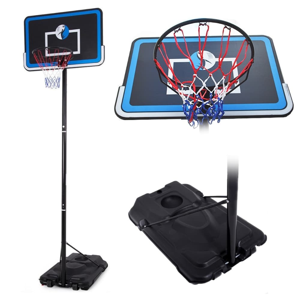 Tabela de Basquete Móvel Com Cesta Profissional Altura Ajustável Até 3,05m Juvenil Adulto Oficial