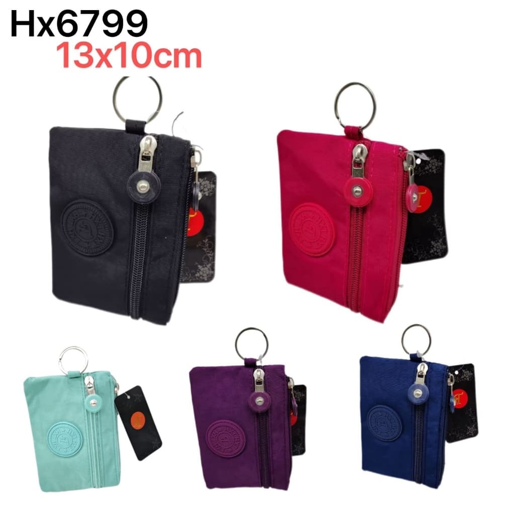 Carteira pequena bonita e requintada, que pode armazenar moeda e cartões bancários 6799
