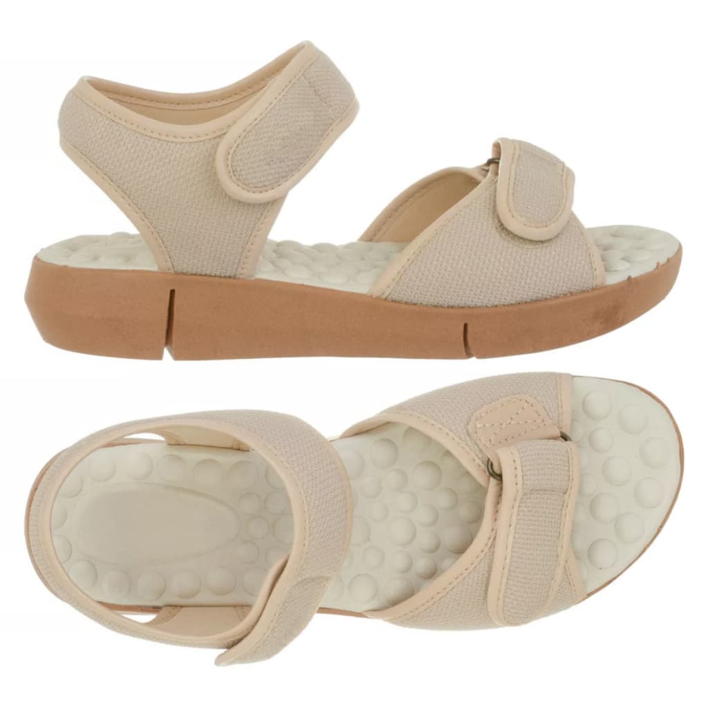 Sandália Feminina Papete Ortopédica Anatômica Massageadora Confortável Leve Macia