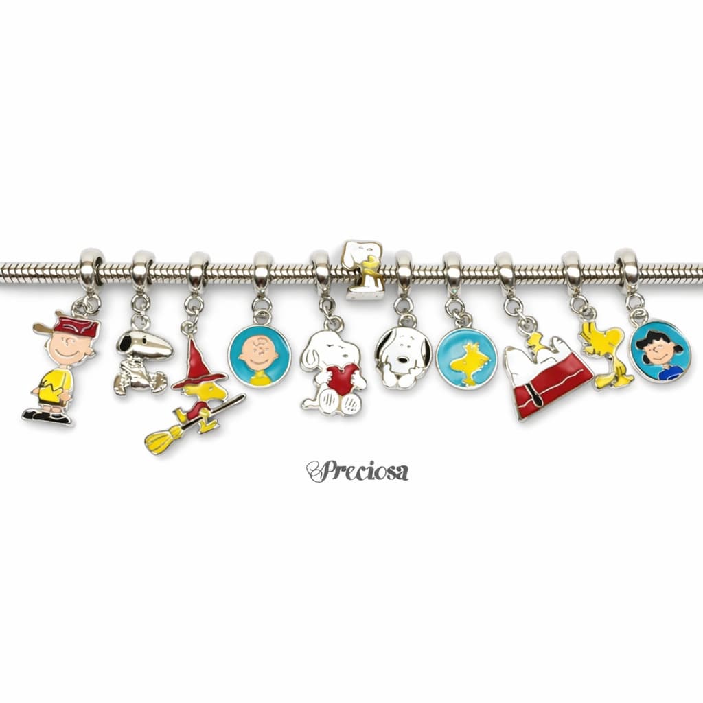 Berloque snoopy e sua turma/peanuts/pingente