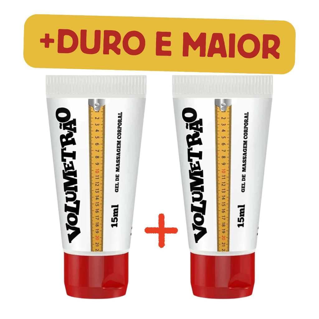 Gel Volumetrão Atrasa Ejaculação E Aumenta O Penis 2 Undades