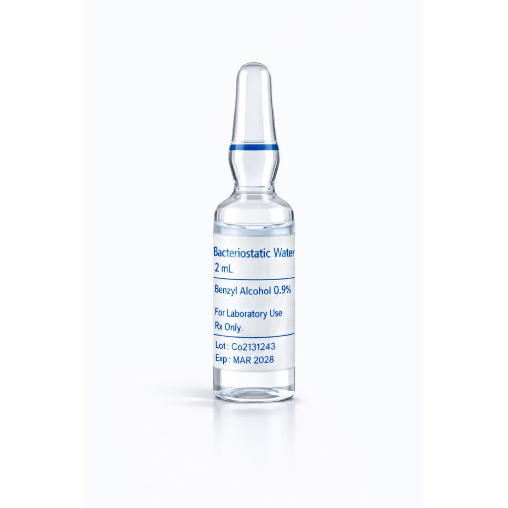 ÁGUA DESTILADA BAC 2ML LABORATORIAL USP PESQUISA RECONSTITUIÇÃO