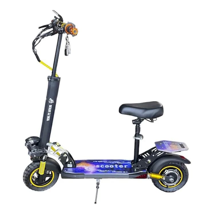 PATINETE ELÉTRICO T11 500W C/BANCO ILUMINAÇÃO LED 48V 13AH