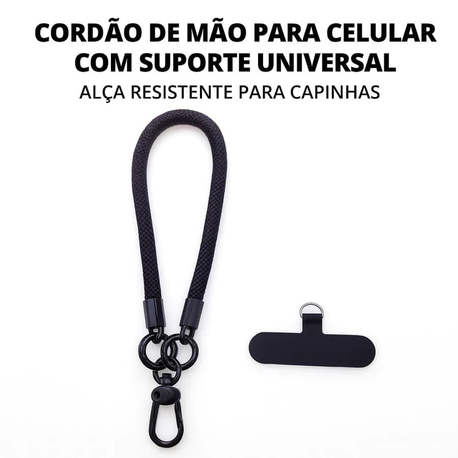 Pulseiras Cordão Grosso alça de pulso Para Capinha Celular Chaveiro Lindo Anti Perda