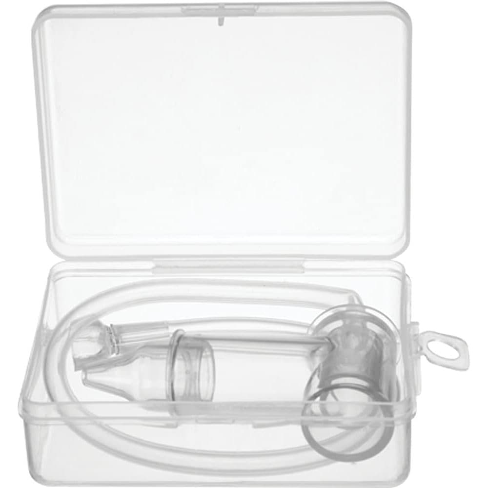 Aspirador Nasal Buba Transparente Com Sucção Para Nariz Entupido Bebe