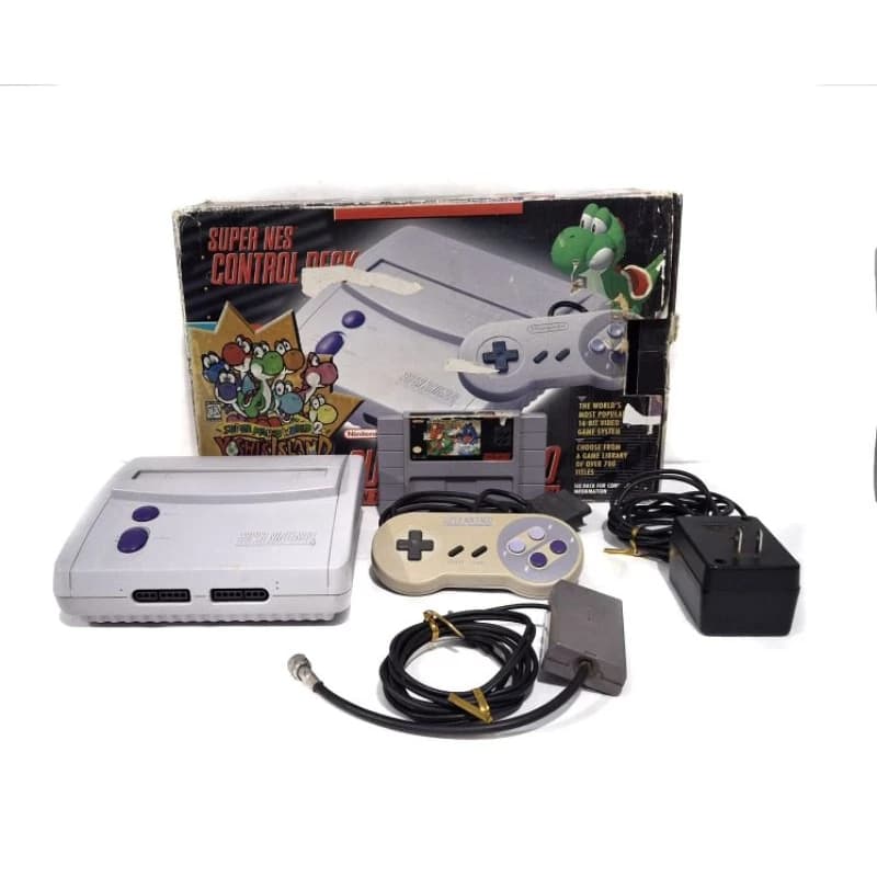 Console Snes baby Edição yoshi's island