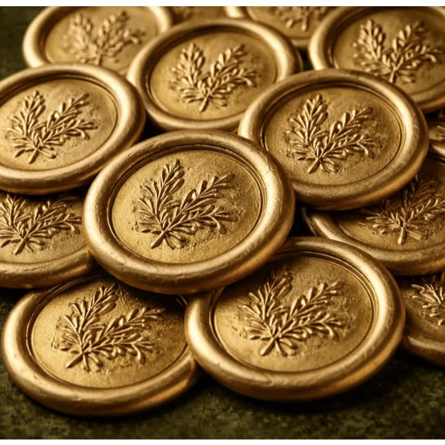 Lacre de Cera Dourado Selo de Cera Para Convites Envelope lacres para casamento formatura debutante