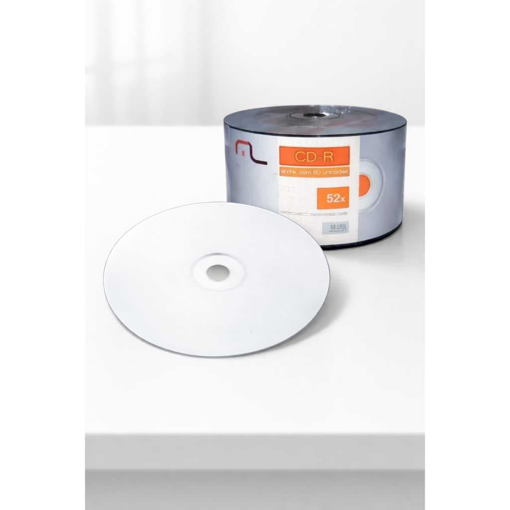10 unidades de Mídia Virgem CD-R 52x 700mb 80min - Multilaser Printable