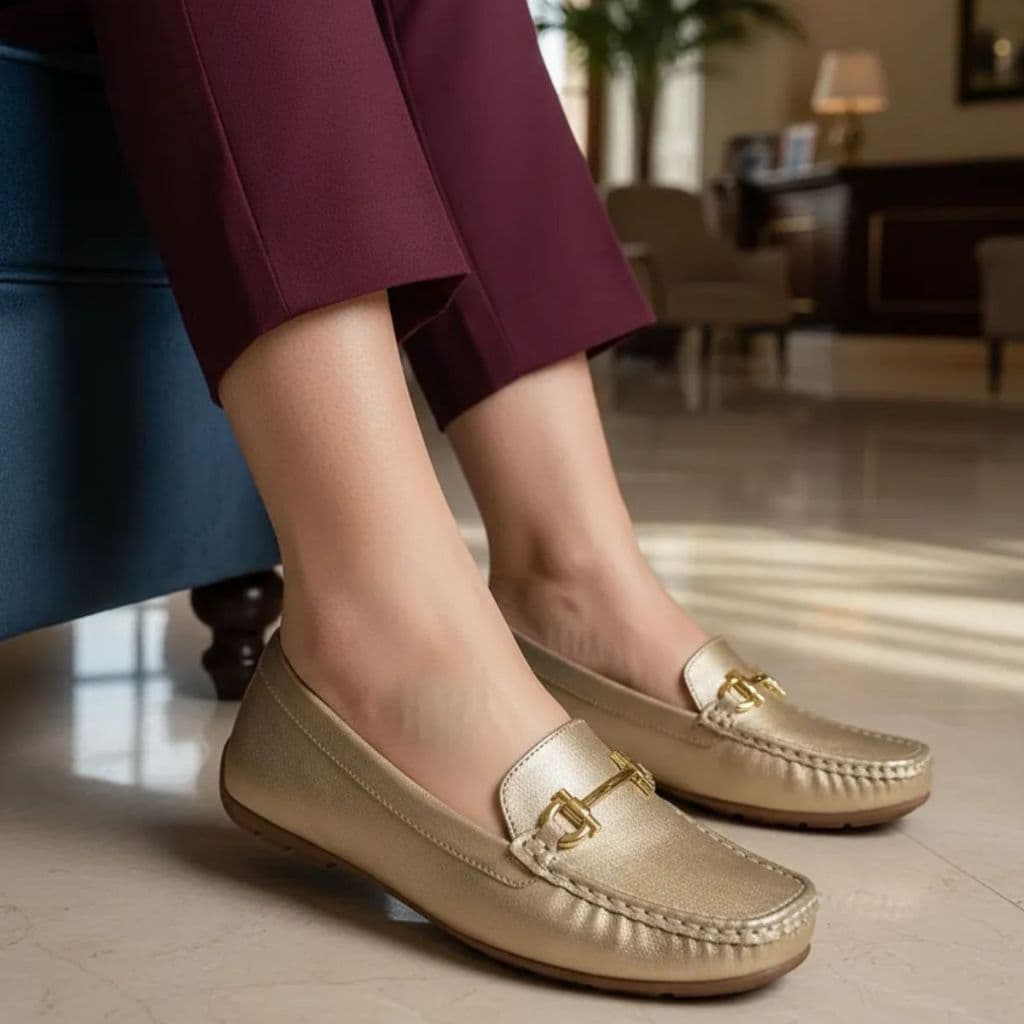 Sapato Social Feminino Mocassim Ortopédico Modare Promoção