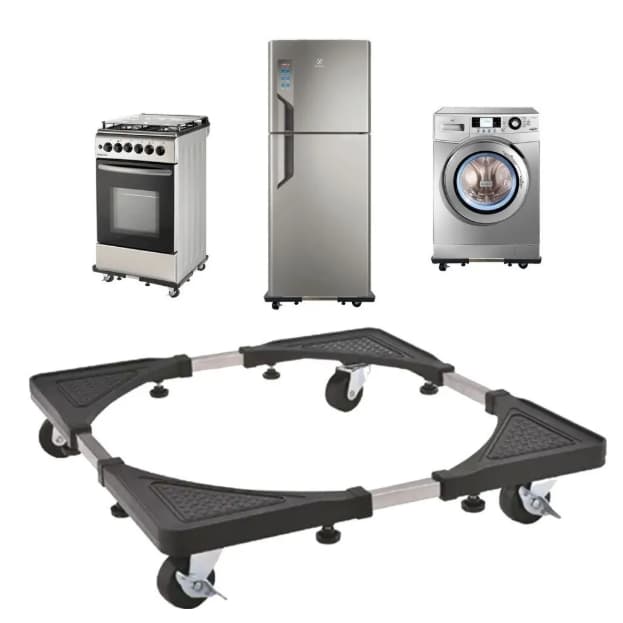 Suporte C/ Rodinhas P/ Lava-louças, Frigobar Geladeira